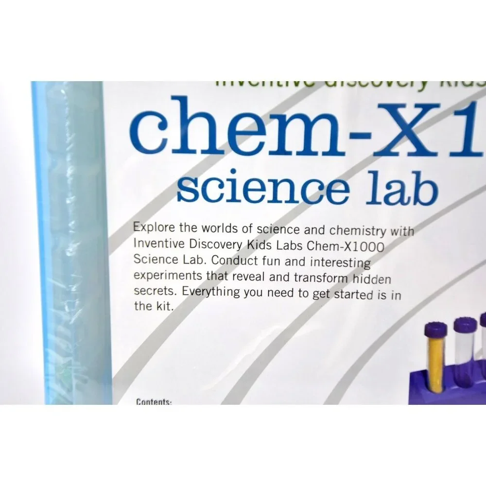 New‎ Discovery Kids Chem-X1000 Science Lab Ages 9+ Conduct Chemistry Experiments